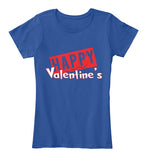 Happy Valentines Greeting Card On Tee 1