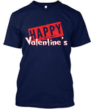 Happy Valentines Greeting Card On Tee 1