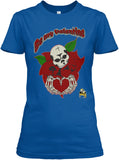 Be My Valentine Skull Shirt