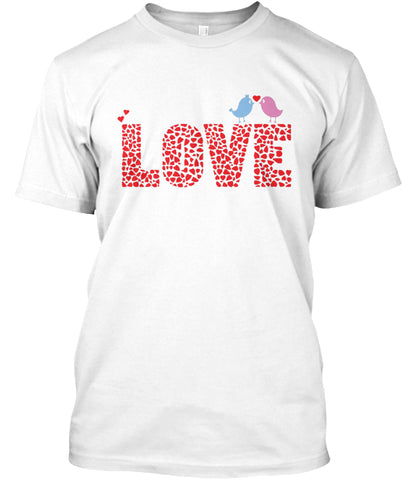 Happy Valentines Greeting Card On Tee 5