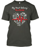 Nurse Valentines Day Tee