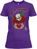 Be My Valentine Skull Shirt