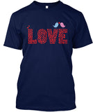 Happy Valentines Greeting Card On Tee 5