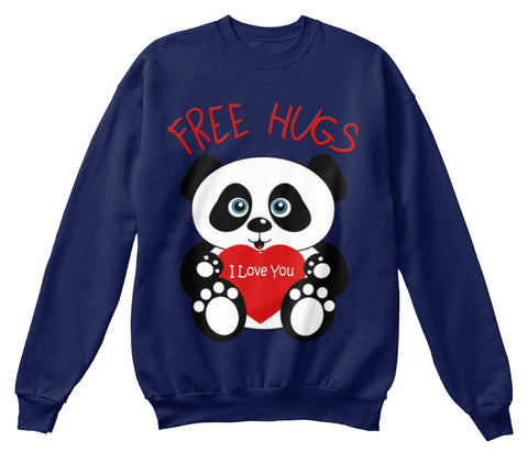 Free Hugs Panda Bear For Valentine Day
