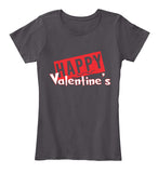 Happy Valentines Greeting Card On Tee 1