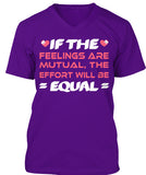 If The  Feelings Are Mutual The Effort Will Be  Equal