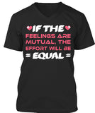 If The  Feelings Are Mutual The Effort Will Be  Equal