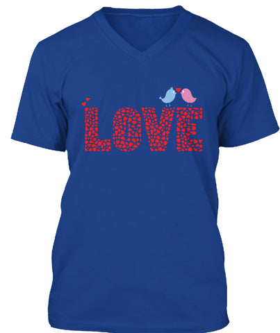 Happy Valentines Greeting Card On Tee 5