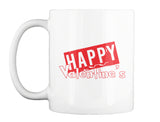 Happy Valentines Greeting Card On Tee 1