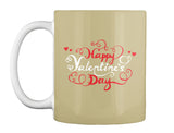 Happy Valentines Greeting Card On Tee 4